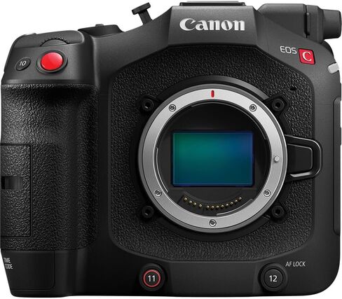كاميرا سينمائية كاملة الإطار Canon EOS C80 6K (Canon RF) (6389C002) + عدسة Canon RF 24-105 مم + بطاقة 128 جيجابايت + ضوء LED + حامل ثلاثي الأرجل + برنامج تصوير + طقم مرشح عدسة + حقيبة كاميرا + المزيد (متجددة) in Kuwait