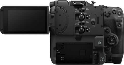 كاميرا سينمائية كاملة الإطار Canon EOS C80 6K (Canon RF) (6389C002) + عدسة Canon RF 24-105 مم + بطاقة 128 جيجابايت + ضوء LED + حامل ثلاثي الأرجل + برنامج تصوير + طقم مرشح عدسة + حقيبة كاميرا + المزيد (متجددة) in Kuwait