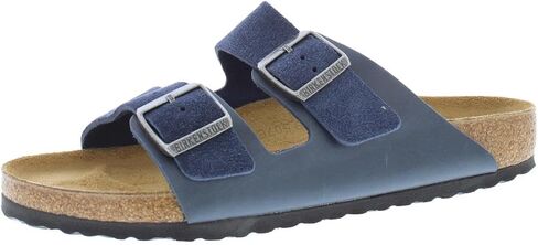 Birkenstock New Women's Arizona Shearling Slide Sandal Night Suede 38 N in Kuwait