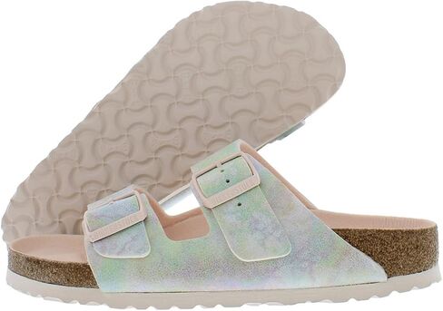Birkenstock New Women's Arizona Shearling Slide Sandal Night Suede 38 N in Kuwait