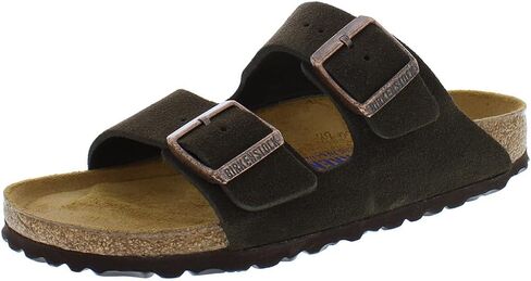 Birkenstock New Women's Arizona Shearling Slide Sandal Night Suede 38 N in Kuwait