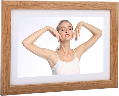 إطار صور رقمي مقاس 10.1 بوصة من فاباتر، إطار صور واي فاي ذكي بدقة 1280x800 HD، إطارات رقمية 1G DDR3 و32 جيجابايت، تدوير تلقائي لمستشعر الجاذبية، إيقاظ النوم التلقائي (قابس الولايات المتحدة) in Kuwait