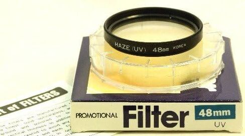 Coated 48mm UV Haze 1 Filter for Canon GIII QL 17, Canonet Jr., Canonet 28 Rangefinder Camera in Saudi Arabia