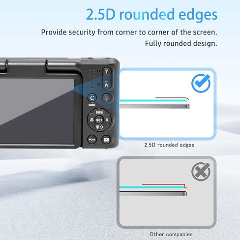 [3 Pack] Screen Protector for KODAK PIXPRO C1, HD Tempered Glass,9h Hardness,Scratch,Anti-Fingerprin,Tempered Glass Film Guard for KODAK PIXPRO C1 Camera in Saudi Arabia