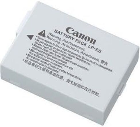 حزمة بطارية Canon LP-E8 لكاميرات Canon Digital Rebel T2i وT3i الرقمية SLR (عبوة بيع بالتجزئة) in Kuwait