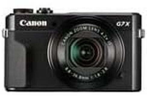 Canon PowerShot G7 X Mark II Digital Camera w/ 1 Inch Sensor and tilt LCD screen - Wi-Fi & NFC Enabled (Black) (Renewed) in Saudi Arabia