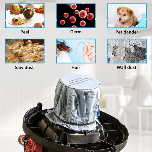 مرشحات جافة احترافية و4 قطع 90585 مجموعة مرشح الأكمام الرغوية لمتجر 1 جالون فاك ميني 2011600(2E200) 1x1 فاك 2010100، تتضمن 6 أشرطة الاحتفاظ in Kuwait