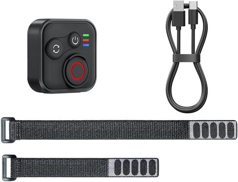 LICHIFIT Bluetooth Remote Controller for Insta360 X5 /X4 /X3/ Ace Pro 2 / GO 3S for GoPro Hero 13/12/11/10/9/ Max 2 /Mini Camera and Smartphone Waterproof Wireless Smart Remote Control 50m Range in Saudi Arabia