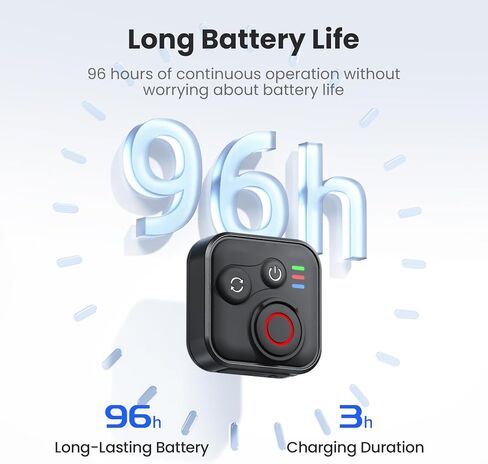 LICHIFIT Bluetooth Remote Controller for Insta360 X5 /X4 /X3/ Ace Pro 2 / GO 3S for GoPro Hero 13/12/11/10/9/ Max 2 /Mini Camera and Smartphone Waterproof Wireless Smart Remote Control 50m Range in Saudi Arabia