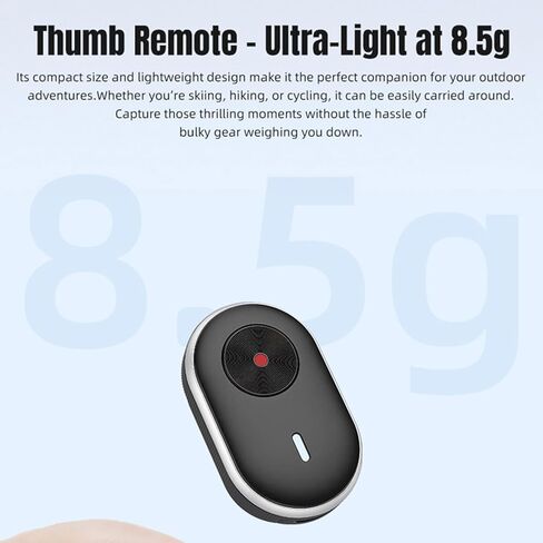 LICHIFIT Universal Bluetooth Remote Controller for DJI Osmo 360 /Action 6 for Insta360 X5/ ACE PRO 2/GO Ultra for GoPro Hero 13/Max 2 Camera Smartphone Waterproof Mini Wireless Smart Remote Control in Saudi Arabia