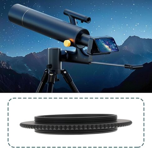 2 قطعة M42 ذكر إلى M42 ذكر محول حلقة سبائك الألومنيوم مزدوجة الجانب T2 ذكر اقتران M42x0.75mm للتلسكوب in Saudi Arabia