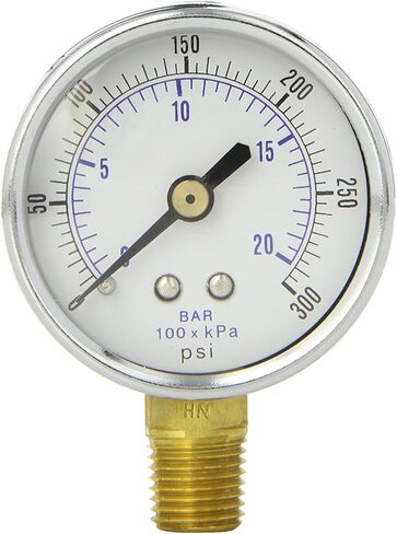 Heavy Duty Compressor Gauge Compatible with Coleman Powermate Husky 032-0025, 0320025 in Saudi Arabia