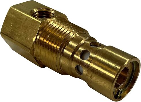 صمام فحص بديل من النحاس الأمريكي مصنوع في الخزان لشركة Ingersoll Rand 32304966. مدخل علوي متوهج مقاس 5/8 بوصة، ومخرج MNPT مقاس 3/4 بوصة، وشريط مزدوج مع منفذ FNPT مقاس 1/4 بوصة ومنفذ جانبي متوهج مقاس 1/4 بوصة in Kuwait