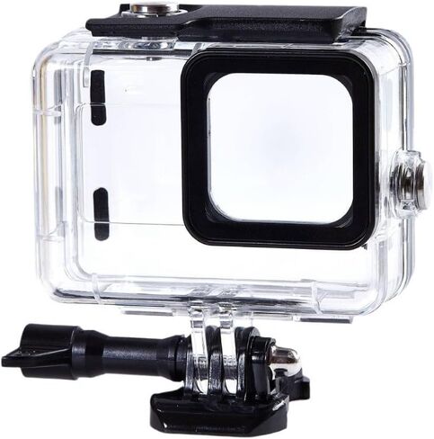 Waterproof Housing Case for GoPro Hero 13/12/11/10/9, Underwater Diving Protective Shell with Aluminum Alloy Lens Bezel, Clear High Light Transmission Camera Accessories in Saudi Arabia