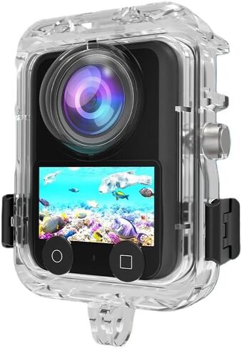 40M Full-Protection Waterproof Case for DJI OSMO 360 Camera Anti-Pressure Anti-Scratch Bump-Resistant Drop-Proof PC Diving Housing with Anti-Fog Insert Ensuring 360° Barrier-Free Underwater Shooting in Saudi Arabia