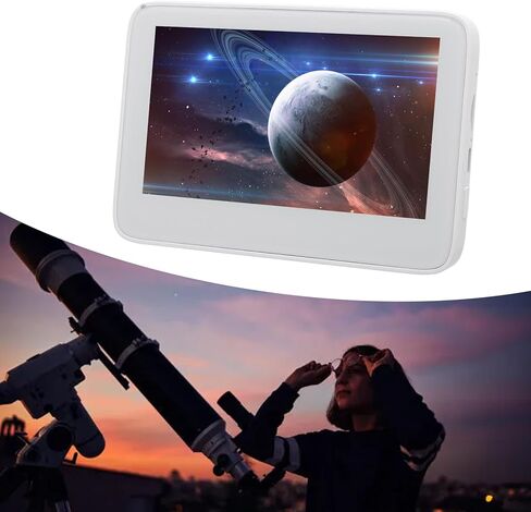 كاميرا عدسة تلسكوب إلكترونية، شاشة 4K 5 بوصة مع تكبير رقمي 5X، عدسة عينية 8.3 ميجابكسل للاستكشاف الفلكي لمشاهدة الطيور in Kuwait