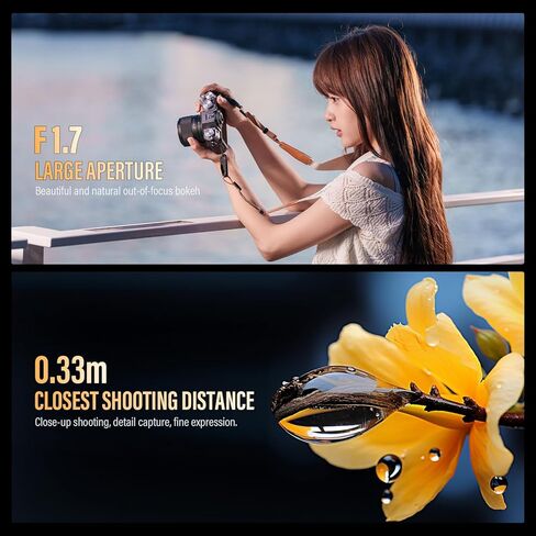 VILTROX 35mm f1.7 Fuji XF, AF 35mm F1.7 X- Mount Lens for X Mount APS-C Large Aperture Auto Focus Prime Lens for X-T4 X-S10 X-T30 X-E4 X-H2 X-H2S X-T3 X-A7 X-E2 in Saudi Arabia