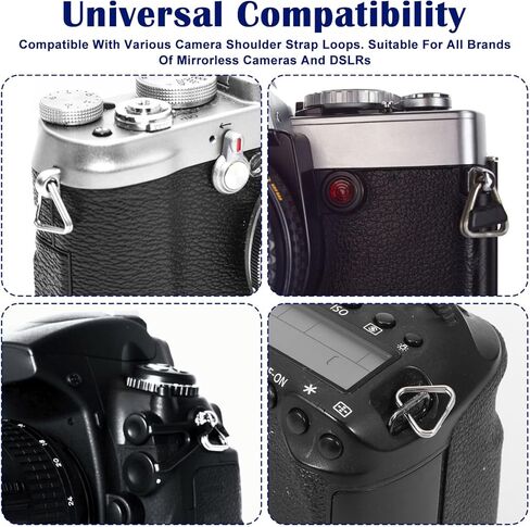 Universal Camera Wrist Strap,Braided Camera Hand Strap with Safety Connector Compatible for DSLR Mirrorless Cameras in Saudi Arabia