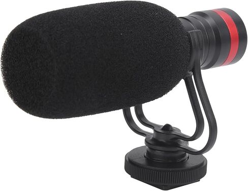 ميكروفون صغير EY-86A، حساسية عالية لكاميرات DSLR وفيديو الهاتف. مُحسّن لأداء الكاميرا وميكروفون الهاتف، مما يوفر جودة صوت فائقة في تصميم صغير الحجم in Saudi Arabia