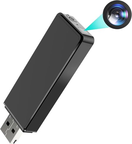 كاميرا 1080 بكسل، قارئ بطاقة USB TF، لا توجد كاميرات WiFi صغيرة، كاميرا أمان للمنزل والمكتب، كاميرا مراقبة مربية، كاميرا مراقبة للتسجيل على الجسم مع كشف الحركة وتسجيل حلقة فيديو in Saudi Arabia