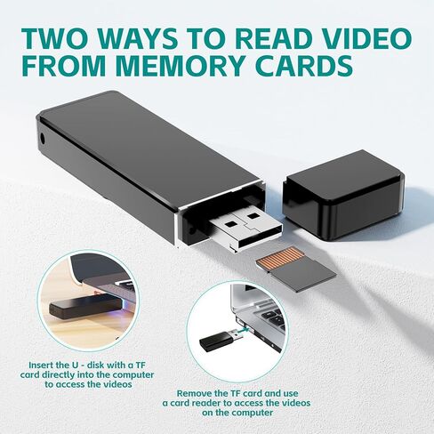 كاميرا 1080 بكسل، قارئ بطاقة USB TF، لا توجد كاميرات WiFi صغيرة، كاميرا أمان للمنزل والمكتب، كاميرا مراقبة مربية، كاميرا مراقبة للتسجيل على الجسم مع كشف الحركة وتسجيل حلقة فيديو in Saudi Arabia