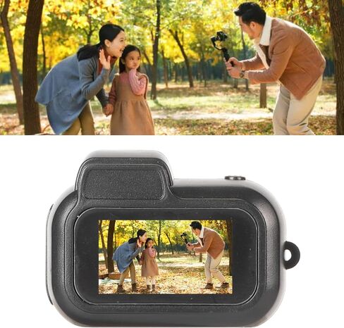 كاميرا رقمية صغيرة DV، مسجل فيديو محمول بدقة 1080 بكسل مع شاشة مقاس 0.96 بوصة للأنشطة الخارجية والسفر in Kuwait