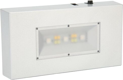 قاعدة حامل إضاءة LED من plplaaoo تعمل بمنفذ USB وأوضاع إضاءة متعددة وقاعدة عرض إضاءة مستطيلة موفرة للطاقة لعرض الفضة الكريستالية مادة ABS مقاس 12 بوصة in Saudi Arabia
