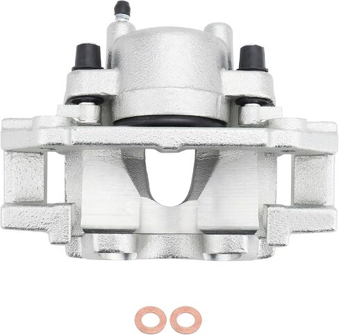 MAYASAF 18B4776 18B4777 Front Brake Caliper Passenger & Driver Side Caliper Assembly with Hardware for Chrysler Town & Country/Voyager 2001-2007, Dodge Caravan/Grand Caravan 2001-2007 in Saudi Arabia