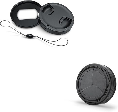 JJC Lens Fitler Adapter with Auto Lens Cap for Sony ZV-1 ZV1 ZV-1 II ZV1II Digital Camera, Compact & Lightweight in Saudi Arabia