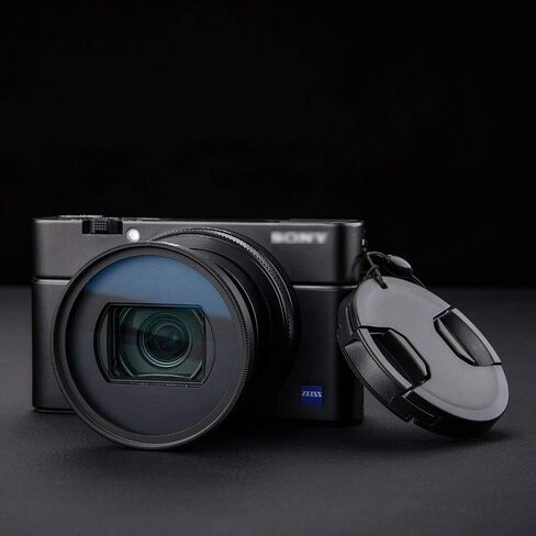 JJC Lens Fitler Adapter with Auto Lens Cap for Sony ZV-1 ZV1 ZV-1 II ZV1II Digital Camera, Compact & Lightweight in Saudi Arabia