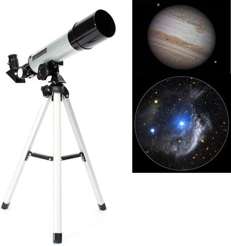 Professional HD Telescope Astronomical Monocular with Tripod Refractor Spyglass Zoom High Power Spotting Scopes Powerful in Kuwait