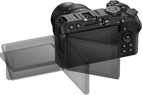 كاميرا Nikon Z30 بدون مرآة مع عدسة NIKKOR Z DX مقاس 16-50 مم F/3.5-6.3 VR + ذاكرة 64 جيجابايت + قطعتين بطارية إضافية + جهاز تحكم عن بعد + مرشحات + حامل ثلاثي القوائم + المزيد (حزمة 31 قطعة) (متجددة) in Saudi Arabia