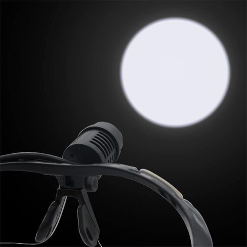 Headlight with Light Glasses Brightness Adjustable for ENT Examination Magnifying Glass in Saudi Arabia