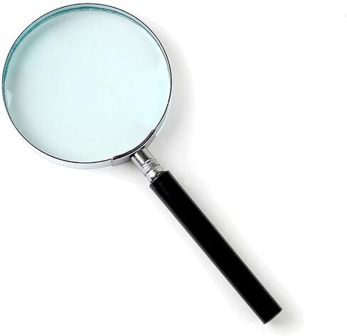 Magnifying Glass Handheld Foldable Magnifier Loupe Lens Books in Saudi Arabia