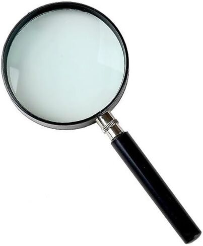 Magnifying Glass Handheld Foldable Magnifier Loupe Lens Books in Saudi Arabia