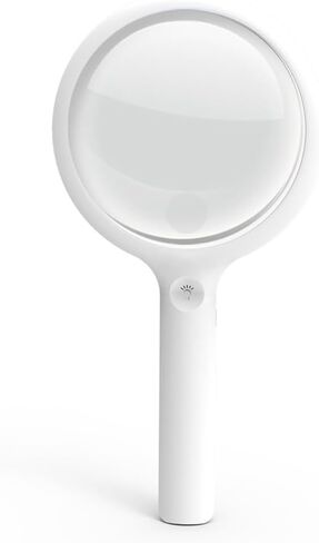 Handheld Charging Touch Switch LED Light Reading Magnifying Glass in Kuwait