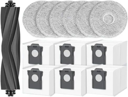 متوافق مع (MOVA E40 Ultra) قطع الغيار الملحقات الرئيسية فرشاة ممسحة القماش كيس الغبار (مجموعة أ) in Kuwait