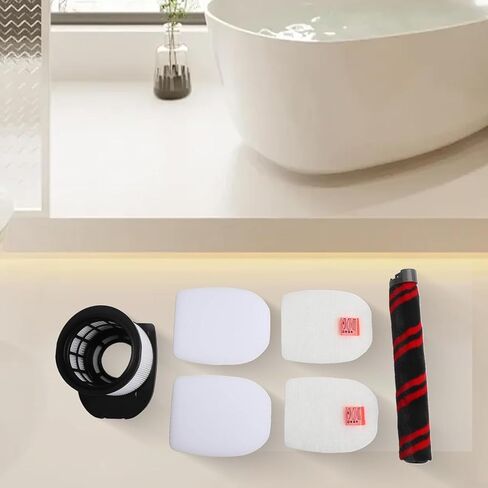 مجموعة فرشاة دوارة لتصفية الاستبدال متوافقة مع نماذج القرش IZ862H IZ562H UZ565H IZ540H IZ840 IZ800 Pro اللاسلكية in Kuwait