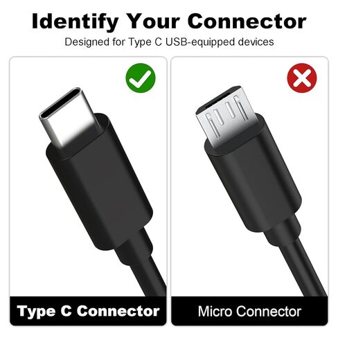 سلك الطاقة لكاميرا REDTIGER Dash Cam، سلك شحن USB C لكاميرا لوحة القيادة Rove R2-4K Dash Cam (10 قدم، 3M) in Kuwait