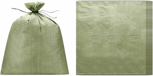 PATIKIL Heavy Duty Sand Bags, (39.4"x45.3", Gray) (5 Pcs), Empty Sandbags Woven Polypropylene Sandbags Sand Bags Suit for - Flooding Weight Construction Earth Bag Homes in Saudi Arabia