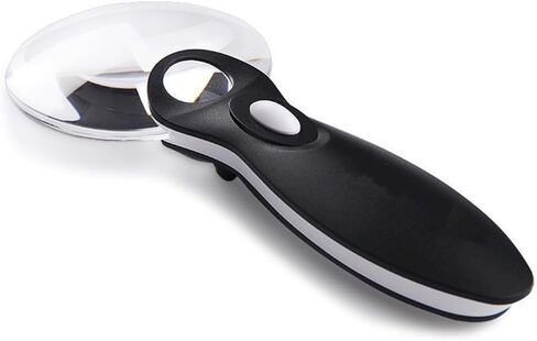 Lightweight Frameless Handheld Illuminated Magnifying Glass in Saudi Arabia