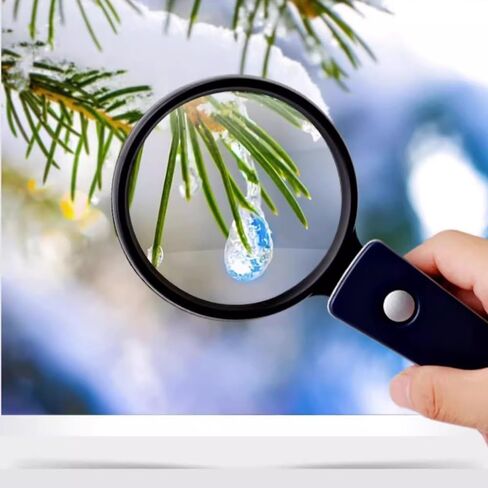 Hand-held Magnifying Glass with LED Rechargeable in Saudi Arabia