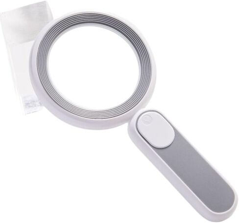 LED Lights High Magnification Reading Maintenance Touch Switch Charging 8X Magnifying Glass in Saudi Arabia