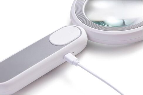 LED Lights High Magnification Reading Maintenance Touch Switch Charging 8X Magnifying Glass in Saudi Arabia