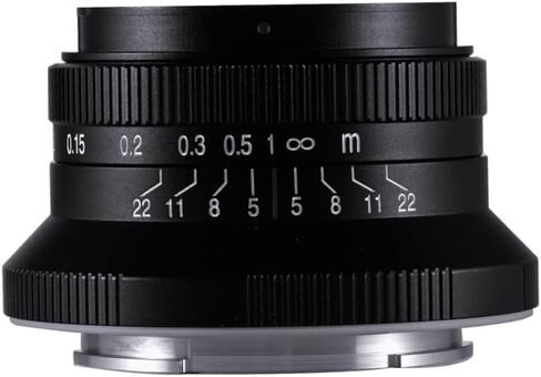 Laowa 15mm f/5 Cookie FF (أسود) لحامل Canon RF in Saudi Arabia