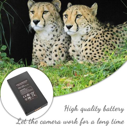 2-Pack E8P 10000MAH battery Compatible for GardePro Trail Camera E6P E6PCF E8P E8PWF X60P X60PMB, L1000D, LN800, Hunting Cameras Rechargeable Lithium-Ion Battery with Type-C Cable (NOT for E6 Camera) in Saudi Arabia