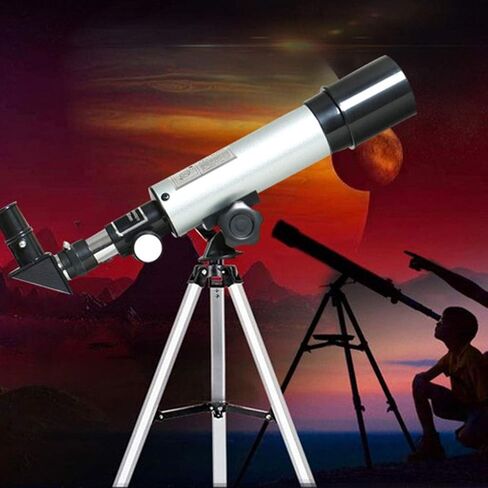 Adult Astronomical Telescope Light Portable Telescope Astronomical Refraction Travel Telescope Tripod Can Observe The Moon in Kuwait