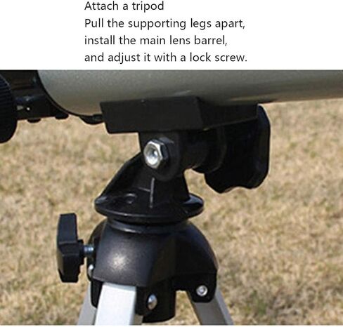 Adult Astronomical Telescope Light Portable Telescope Astronomical Refraction Travel Telescope Tripod Can Observe The Moon in Kuwait