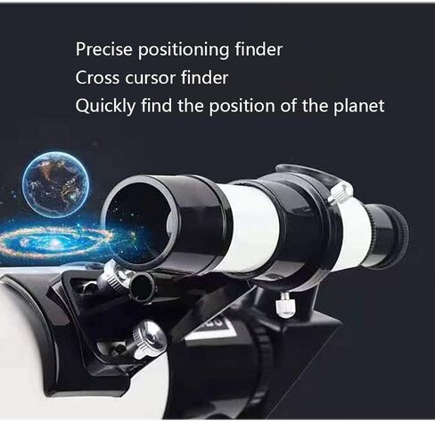 Adult Astronomical Telescope Astronomical Refraction Travel Telescope Tripod Astronomical Gift Portable Telescope in Kuwait