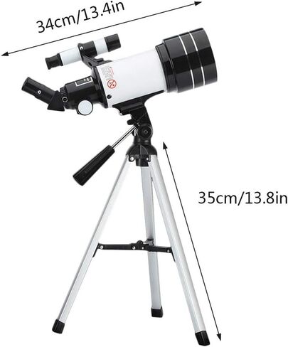 Adult Astronomical Telescope Astronomical Refraction Travel Telescope Tripod Astronomical Gift Portable Telescope in Kuwait